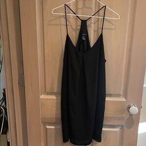 Forever 21 Black Backless Dress